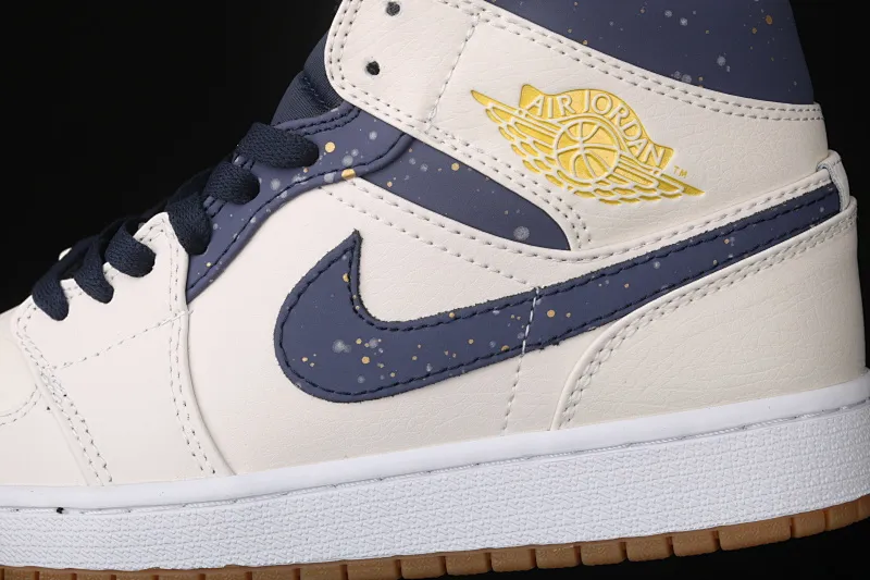 All categories Air Jordan Jordan series basketball shoes Air Jordan 1 Mid Air Jordan 1 Mid AJ1 Joe 1 mid-top raw rubber beige basketball shoes AH6342-104